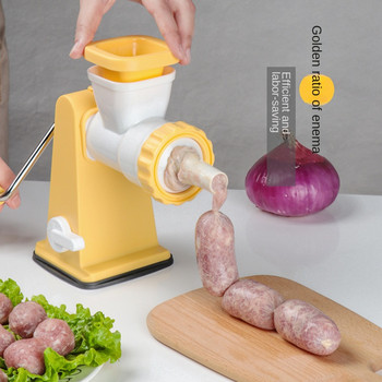 JILEI MAGIC Εγχειρίδιο Home Fillet Sausage Machine Hand Shakes The Meat Stuffing Machine Fragmented Vegetable Meat Grinder Tool