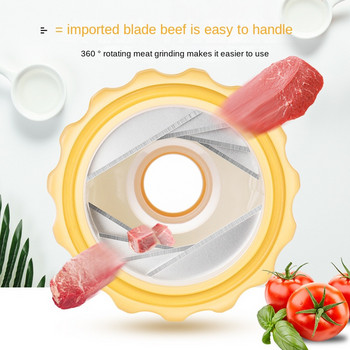 JILEI MAGIC Ръчна машина за домашно филе за колбаси Ръчно разклаща машината за пълнене на месо Фрагментиран инструмент за месомелачка за зеленчуци