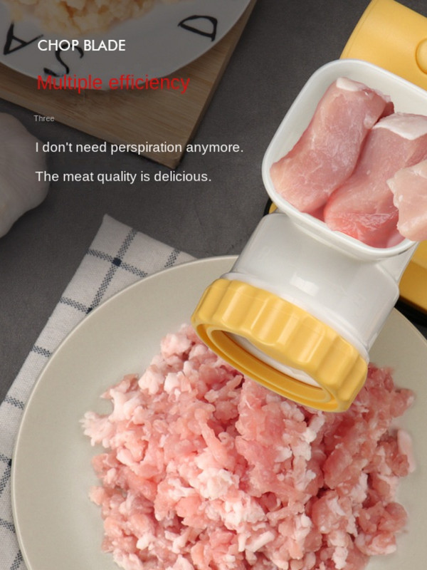 JILEI MAGIC kézikönyv Otthoni filézett kolbászgép kézi rázás A hústöltelék gép töredezett zöldség húsdaráló eszköz