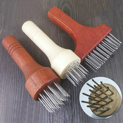 Belly Pork Skin Crispy Hand Tool Hole Hammer Needle Poke Needle Неръждаема стомана Fast Tenderizer Loose Steak Кухненски инструмент