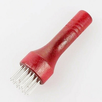 Burtă de porc Piele de porc Crocantă Instrument de mână Orificie Ciocan Ac Poke Acul ascuțit Oțel inoxidabil Trănitor rapid Friptură în vrac Instrument de bucătărie