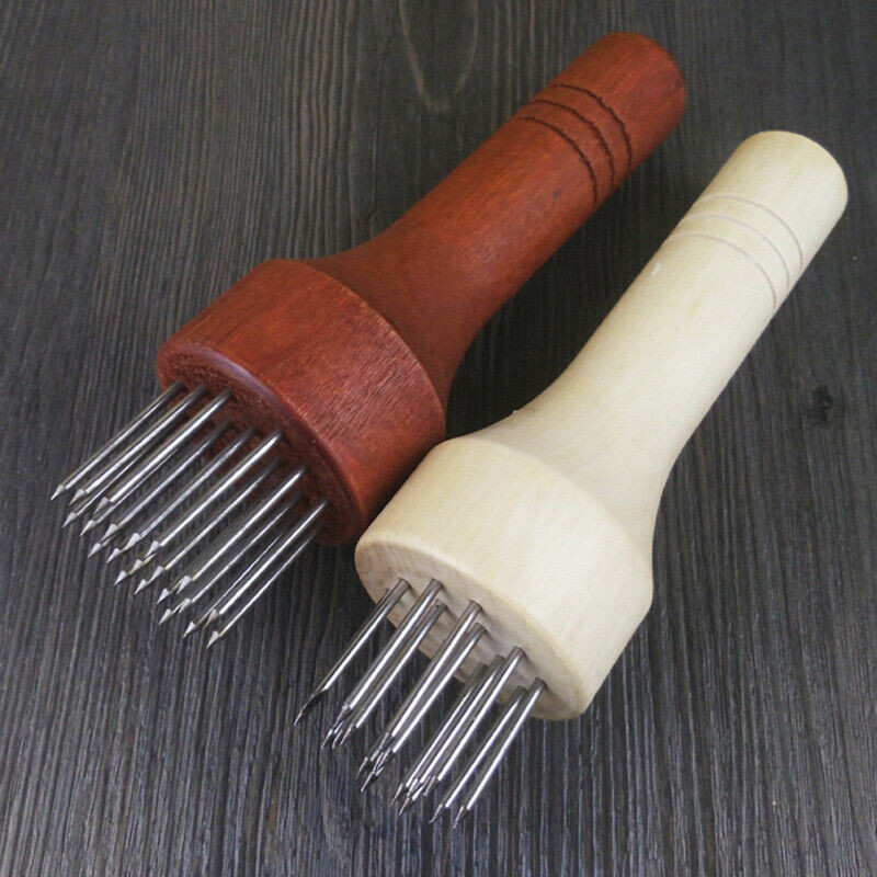 Burtă de porc Piele de porc Crocantă Instrument de mână Orificie Ciocan Ac Poke Acul ascuțit Oțel inoxidabil Trănitor rapid Friptură în vrac Instrument de bucătărie