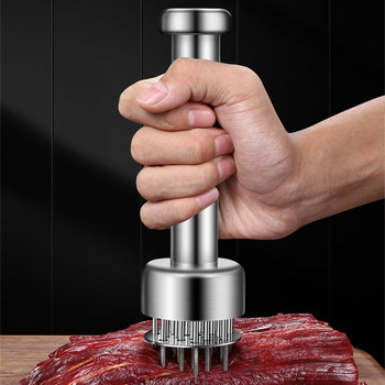 21/56 Blades Needle Meat Tenderizer Μαχαίρι από ανοξείδωτο χάλυβα Meat Beaf Steak Mallet Meat Tenderizer Hammer Pounder Cooking Tools