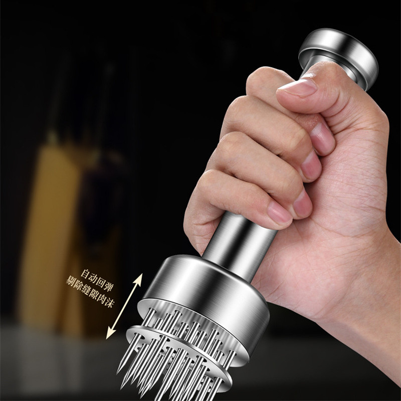 21/56 остриета Игла Омекотител за месо Нож от неръждаема стомана Месо Телешко пържола Чук Омекотител за месо Чук Точка Инструменти за готвене