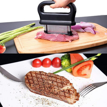 48 Blades Needle Meat Tenderizer Μαχαίρι από ανοξείδωτο χάλυβα Meat Beaf Steak Mallet Meat Tenderizer Hammer Pounder Εργαλεία κουζίνας