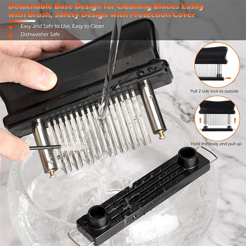 48 Blades Needle Meat Tenderizer Μαχαίρι από ανοξείδωτο χάλυβα Meat Beaf Steak Mallet Meat Tenderizer Hammer Pounder Cooking Tools