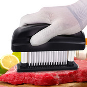 48 penge tűhús puhító rozsdamentes acél kés Beaf steak kalapáccsal hús puhító kalapács ütő konyhai főzőeszközök