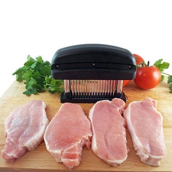 48 Blades Needle Meat Tenderizer από ανοξείδωτο ατσάλι Μαχαίρι Beaf Steak Mallet Meat Tenderizer Hammer Pounder Εργαλεία μαγειρέματος κουζίνας