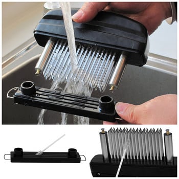 48 Blades Needle Meat Tenderizer από ανοξείδωτο ατσάλι Μαχαίρι Beaf Steak Mallet Meat Tenderizer Hammer Pounder Εργαλεία μαγειρέματος κουζίνας