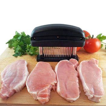 Τρυφερό κρέας από ανοξείδωτο χάλυβα 48 λεπίδες βελόνας για κρέας γαλοπούλας μπριζόλα μοσχαρίσιο σφυρί Εργαλεία μαγειρικής κουζίνας