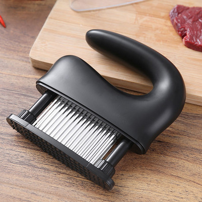 2021-es új konyhai eszközök Húskalapács laza puhító tű, rozsdamentes acél Szakma főzés csirke steak marha sertésszelethez