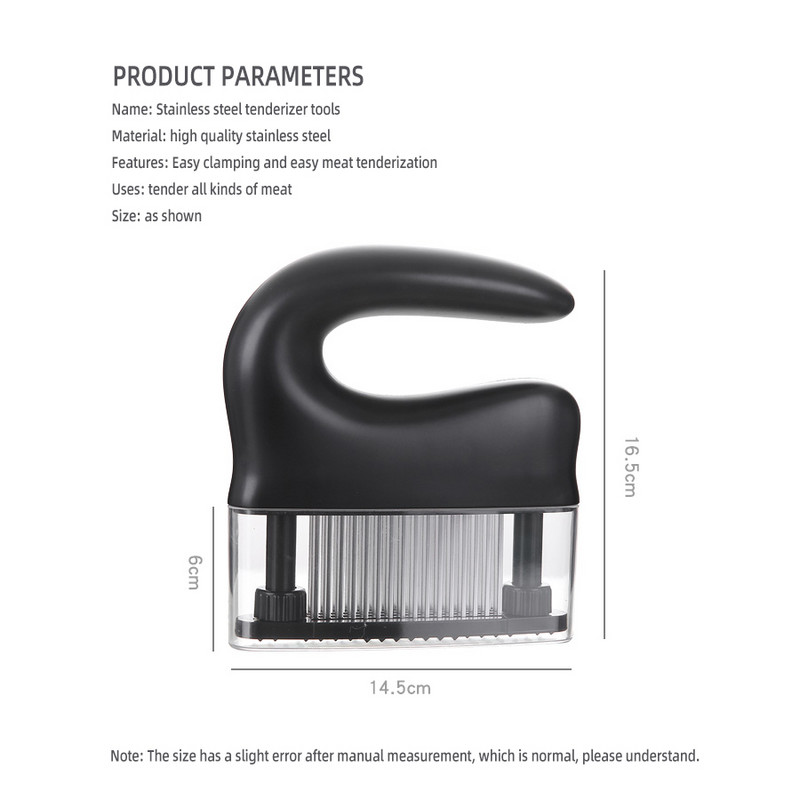 2021, unelte noi de bucătărie, ciocan de carne, frânzătură în vrac, ac din oțel inoxidabil, profesie de gătit pentru friptură de pui, carne de vită, cotlet de porc
