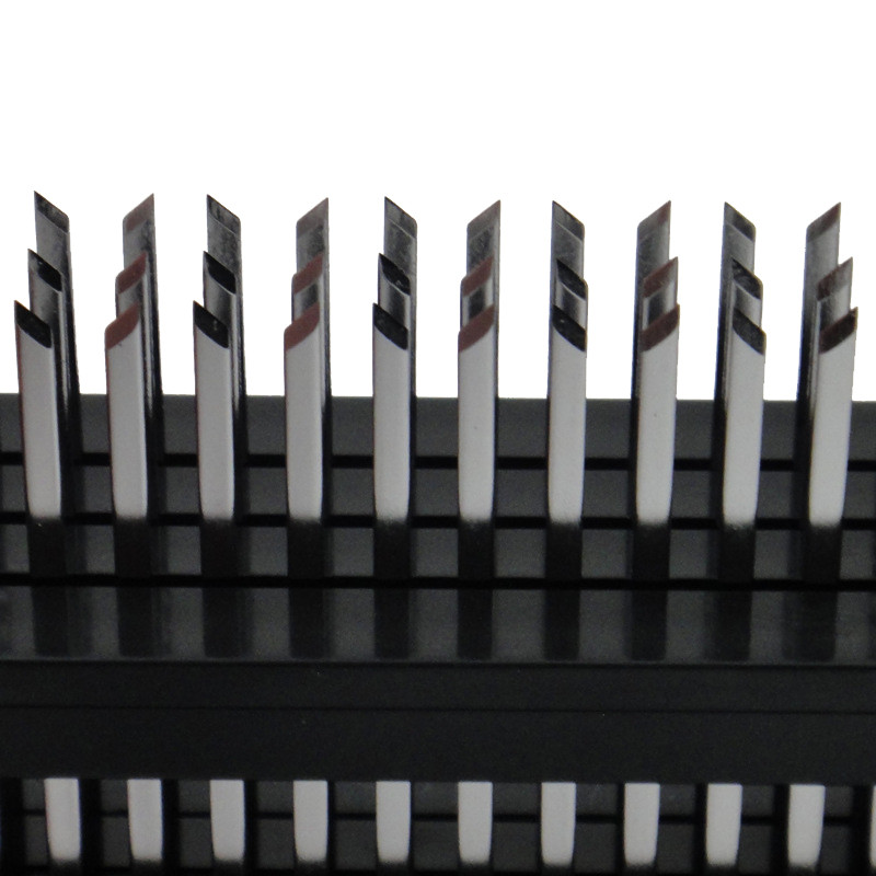 48 peilių nerūdijančio plieno mėsos minkštiklis Naujas profesionalus vištienos kepsnio žuvies kiaulienos minkštiklis su saugos užrakto virtuvės įrankiu