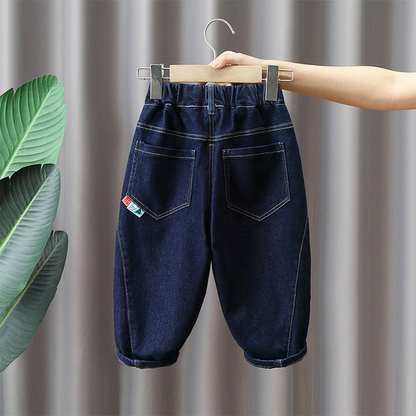 Blugi pentru copii cu talie elastica