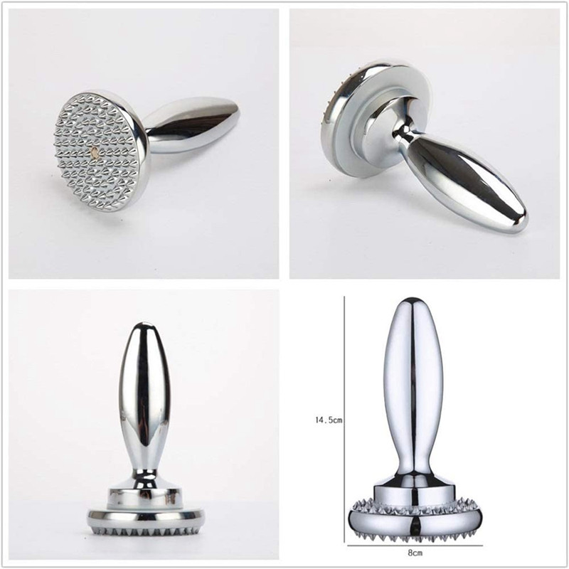 Dvipusis mėsos minkštiklis, marinavimo ruošimo įrankis, rankinis plaktukas kepsniams, apverčiamas nerūdijančio plieno pagrindas