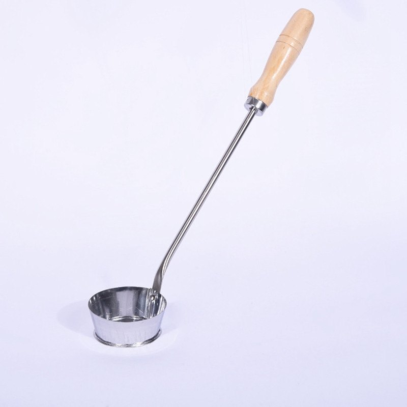 Rozsdamentes acél konyhai sütemény készítés penészgomba húspogácsa penészgomba háztartási kézi sült húskanál