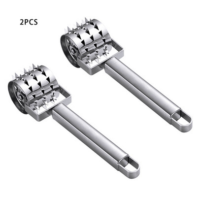 Valjak za meso Čekić za omekšivač Aparat za omekšavanje od nehrđajućeg čelika Alat za pečenje slobodnog mesa Odrezak Svinjski kotleti Kuhinjski alati