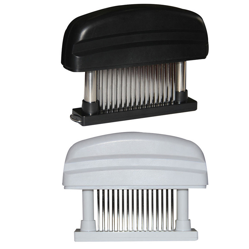 1 vnt. 48 ašmenų adatų mėsos minkštiklis nerūdijančio plieno peilis mėsa beaf kepsnys plaktukas mėsos minkštiklis plaktuku, plaktuku kepimo įrankiai