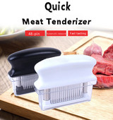 NAUJIENA Mėsos minkštiklis 48 smeigtukų mušamas mėsos auskarų skonio adata buitinis kepsnys mėsos plaktukas nerūdijančio plieno mėsos plakimo įrankis