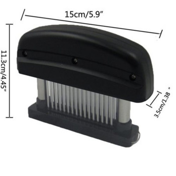 48 Blades Needle Meat Tenderizer Μαχαίρι από ανοξείδωτο χάλυβα Meat Beaf Steak Mallet Meat Tenderizer Hammer Pounder Cooking Tools