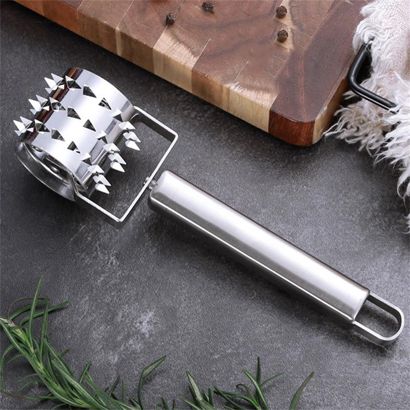 Rezač za meso od nehrđajućeg čelika Čekić za odrezak Rolanje za omekšavanje mekog mesa Probijač rupa Višenamjenski kućni čekić Naprava za meso