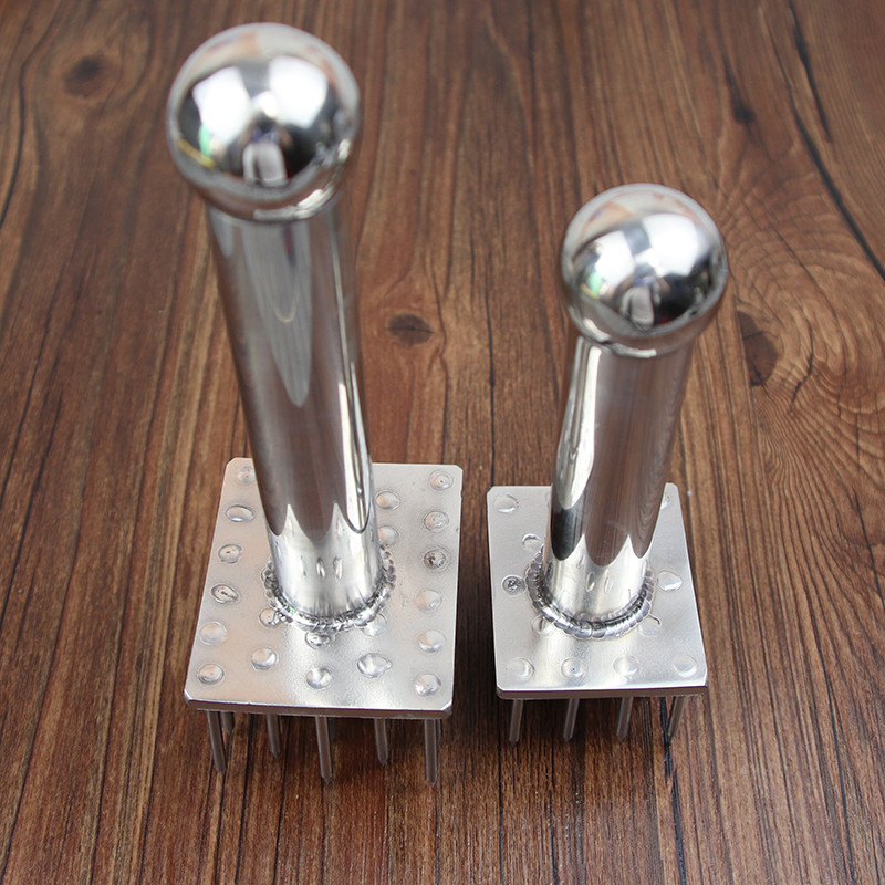 Nerūdijančio plieno mėsos minkštiklis Kiaulių odos įrankis Laisva mėsa Professionl Adata Jautienos kepsnys Kepimas Kepimas Virtuvės priedai LA462