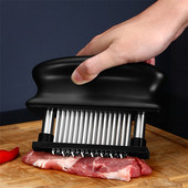 Πλένονται λεπίδες 48 ακίδων Needle Meat Tenderizer από ανοξείδωτο ατσάλι Μαχαίρι Meat Beef Steak Tenderizer Hammer Pounder Beating Tools