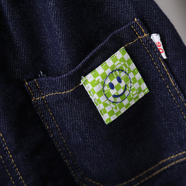 Vaikiški džinsai plačiomis kojomis berniukams