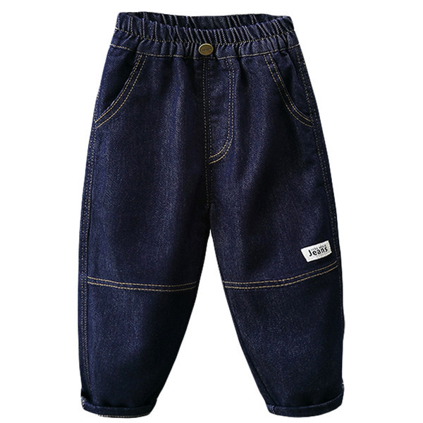 Vaikiški džinsai plačiomis kojomis berniukams
