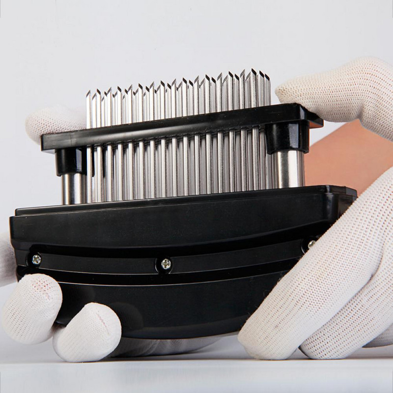 48 ašmenų adatų mėsos minkštiklis nerūdijančio plieno peilis mėsa beaf kepsnys plaktukas Mėsos minkštiklis plaktuku plaktukas Kepimo įrankiai