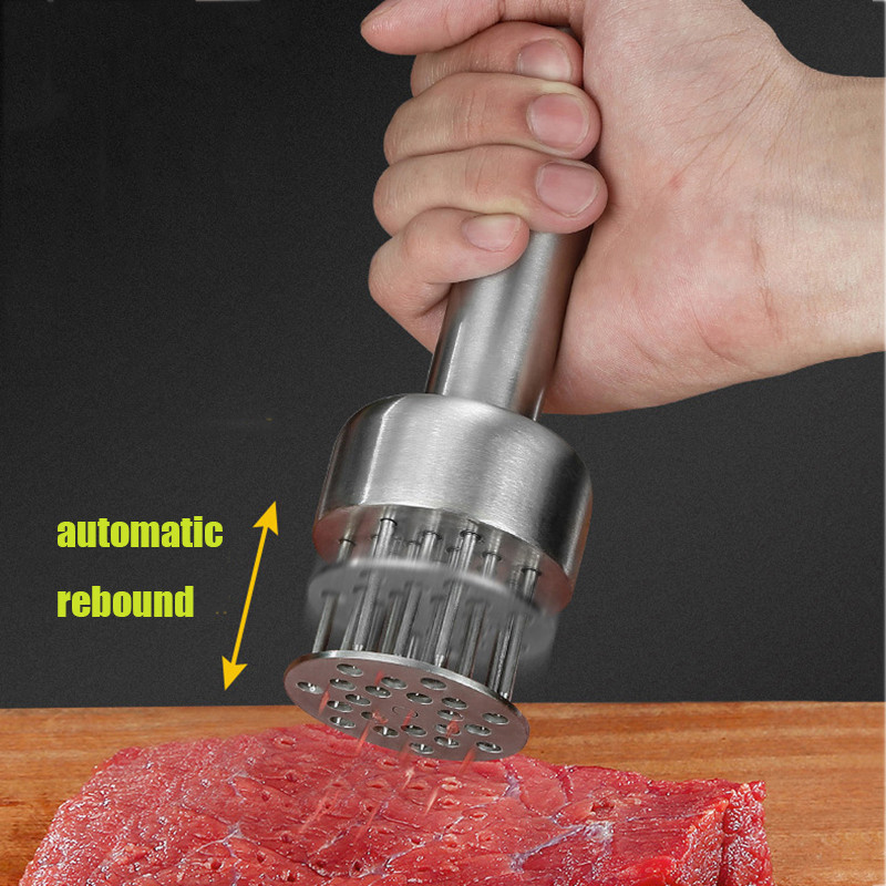 Uređaj za omekšavanje mesa od nehrđajućeg čelika 304 Durable 21 ultra oštra igla za omekšavanje goveđeg odreska - Kuhinjski alati