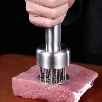 Meat Tenderizer Tool Pounder Gadgets Μπριζόλα από ανοξείδωτο χάλυβα σφυρί σφυρί βελόνα Χαλαρή οικιακή χοιρινή μπριζόλα Εργαλεία μαγειρικής κουζίνας