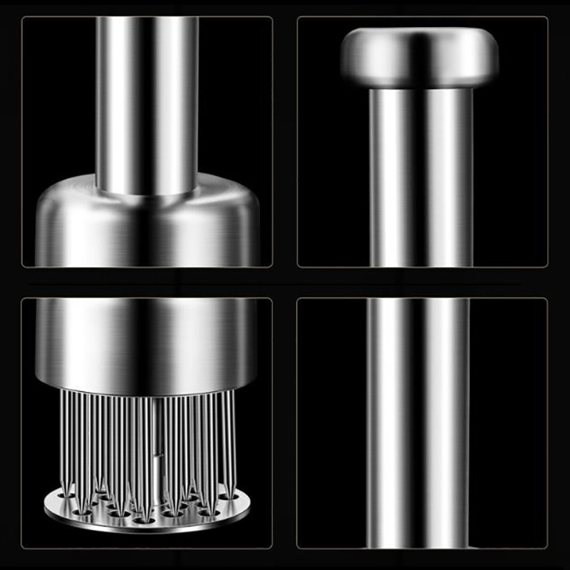 Instrument de frângere a cărnii, accesorii, accesorii, ciocan de friptură, din oțel inoxidabil, ciocan de ciocan, ac vrac, cotlet de porc de uz casnic, unelte de gătit pentru bucătărie