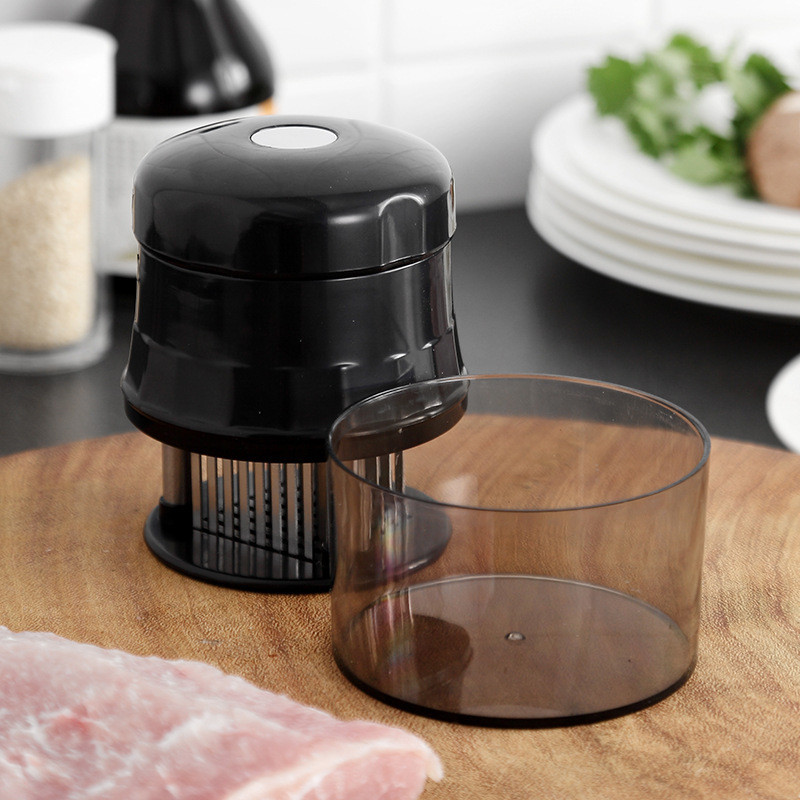 56 pengék tűhús puhító rozsdamentes acél kés Hús beaf steak kalapáccsal hús puhító kalapács ütő konyhai eszközök