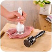 Gadget de calitate din oțel inoxidabil pentru frăgezitor de carne cu ac friptură cotlete de porc vrac de uz casnic pentru carne ciocan pentru gătit alimente Instrument pentru carne