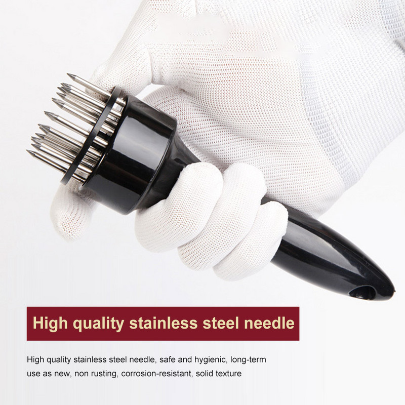 Ručni čekić za svinjetinu Prijenosna vilica za meso s čavlima od nehrđajućeg čelika Neklizajuća koja štedi vrijeme Profesionalni čekić za goveđe tetive