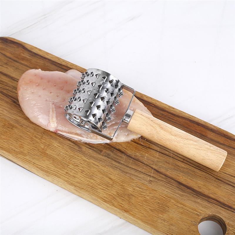 Frâncitor de carne Friptură Ciocan Bucătărie Bătător de frășărit Părțuitoare de pui Trășături de pui Manevă Gătit manual Cub de poker