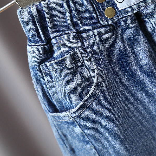 Blugi copii model curat cu buzunar si elastic