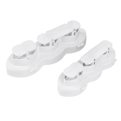 Set de 2 bucăți pentru adulți și copii Mașină de gătit carne tocată pentru prepararea de chifteluțe pentru chifteluțe Forme pentru prăjituri și deserturi