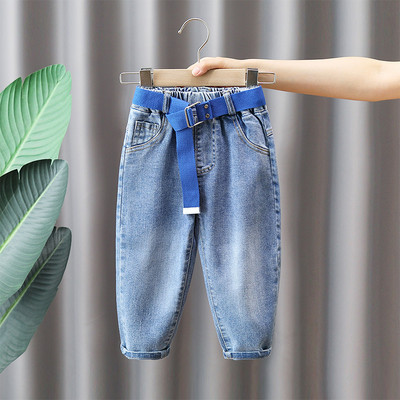 Gyermek farmernadrág fiúknak övvel