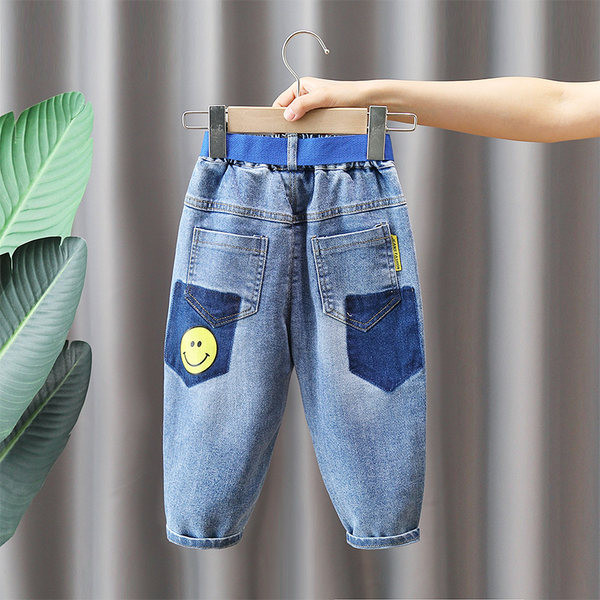 Gyermek farmernadrág fiúknak övvel