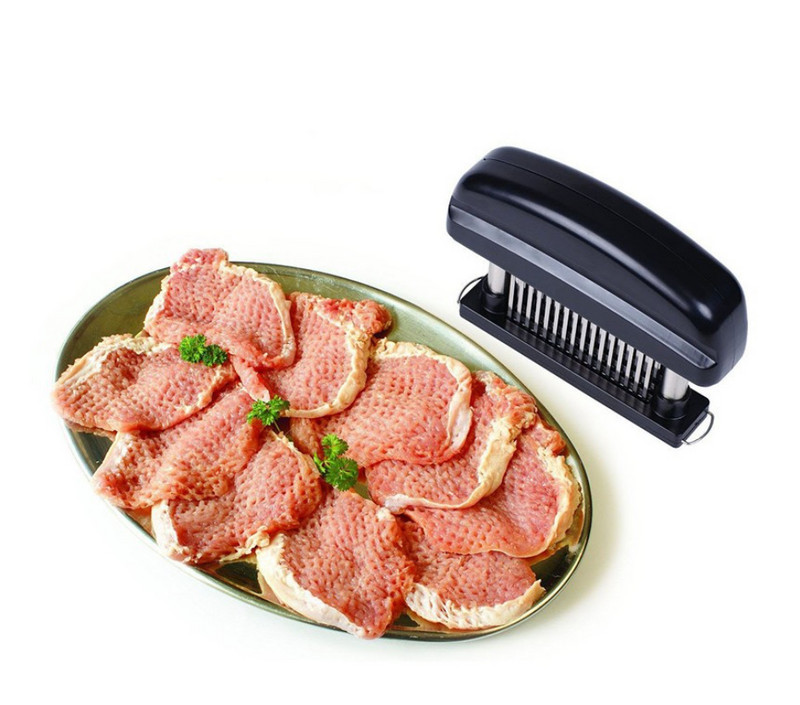 48 oštrica Igla za omekšavanje mesa Nož od nehrđajućeg čelika Goveđi biftek za meso Malt za omekšavanje mesa Čekić Bacač Alati za kuhanje