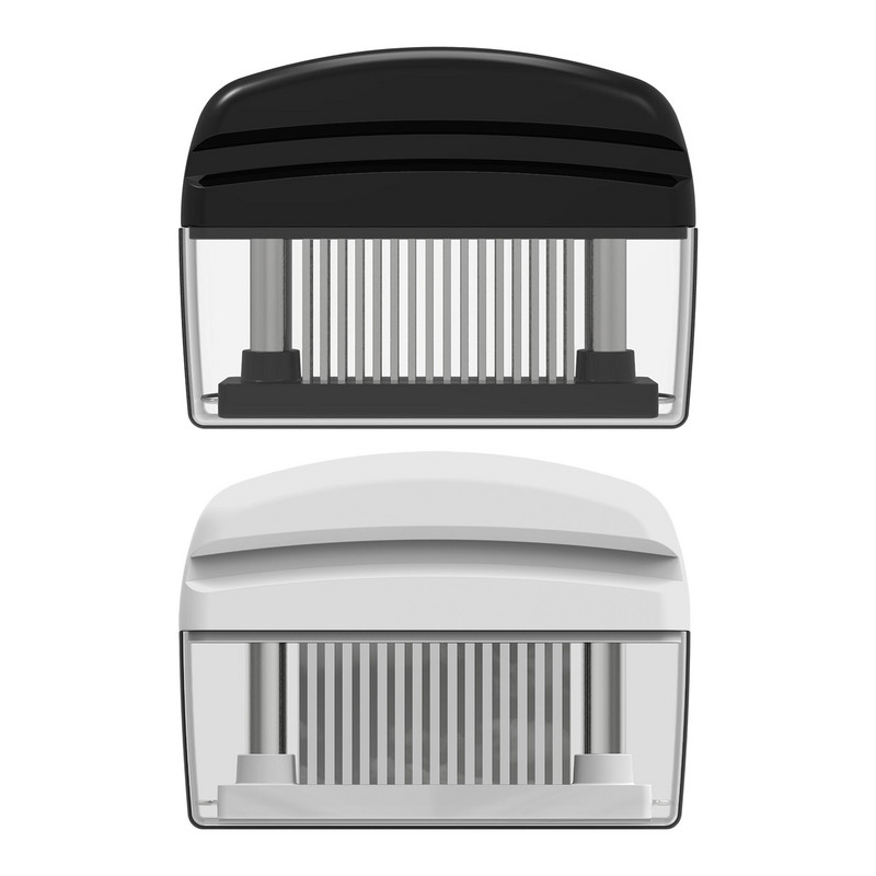 48 ašmenų mėsos minkštiklis, paprastas ir praktiškas mėsos minkštiklis, nerūdijantis plienas + plastikas