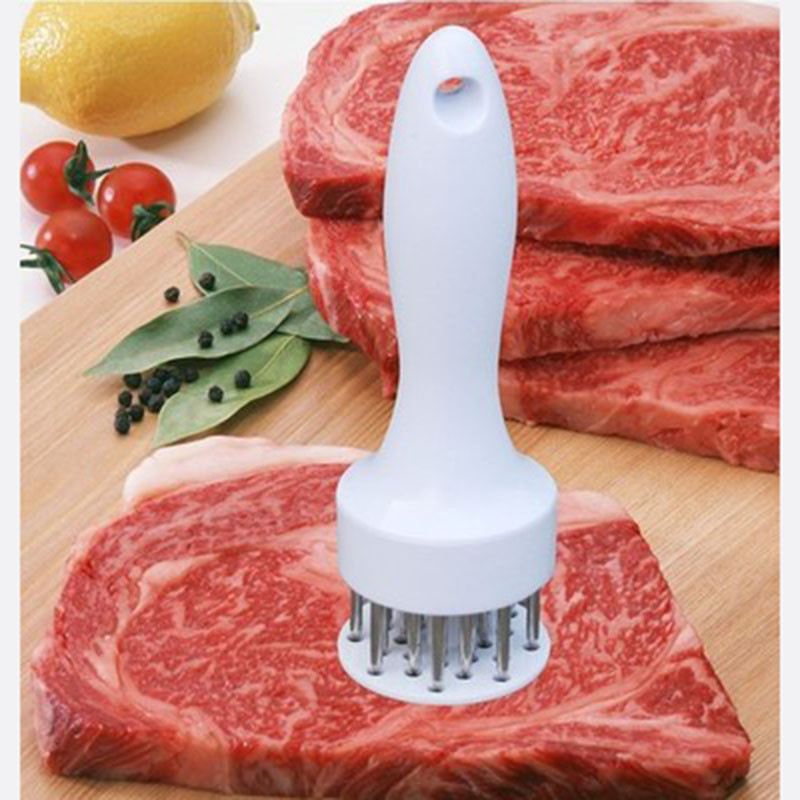 Ciocan de carne fraged din oțel inoxidabil Cotlet de porc Ac rapid de pin Acasă Hotel Fripturi Tenderizatoare Ciocan Gadget de bucătărie