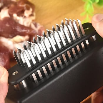 Meat Tenderizer 48 Steel Needles Meat Tenderizer Steak Softener Hammer Pounder Gadgets κουζίνας Εργαλεία μαγειρέματος