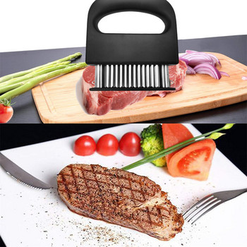 Meat Tenderizer 48 Steel Needles Meat Tenderizer Steak Softener Hammer Pounder Gadgets κουζίνας Εργαλεία μαγειρέματος