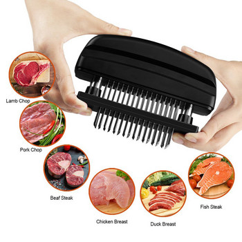 48 Blades Needle Meat Tenderizer Μαχαίρι από ανοξείδωτο χάλυβα Meat Beaf Steak Mallet Meat Tenderizer Hammer Pounder Cooking Tools