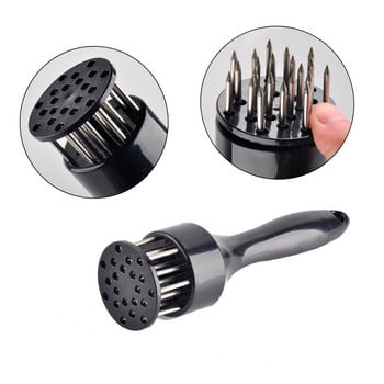 1 τμχ Meat Hammer Tenderizer with Inox Machine BBQ Needle Kitchen Gadgets Εργαλεία μαγειρέματος Προϊόντα κουζίνας