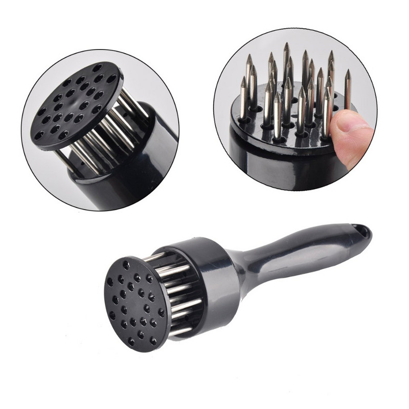 1 vnt mėsos plaktuko minkštiklis su nerūdijančio plieno mašina BBQ adata Virtuvės prietaisai Virimo įrankiai Virtuvės reikmenys Produktai