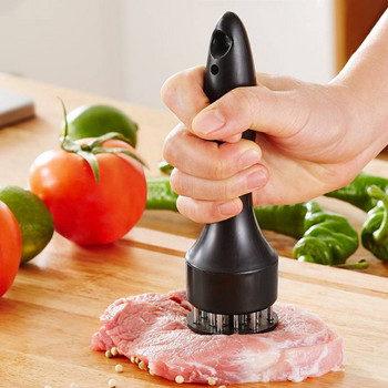 1PC Игла за омекотяване на месо Top Profession Meat Meat Tenderizer Needle с кухненски инструменти от неръждаема стомана Аксесоари за готвене